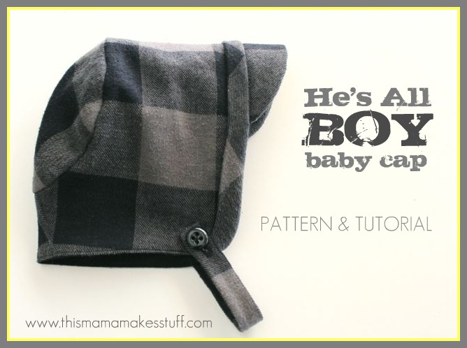 baby boy cap tutorial
